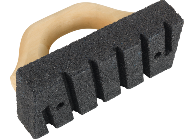 Combined rubbing brick for tiles image