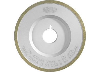 Resin-bonded diamond grinding wheels for flank machining image